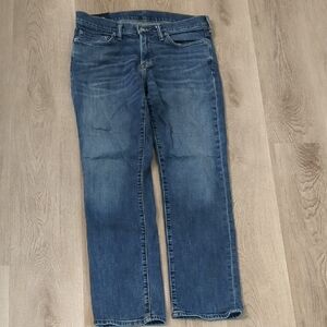 Abercrombie & Fitch Women's Medium Blue Straight Jeans